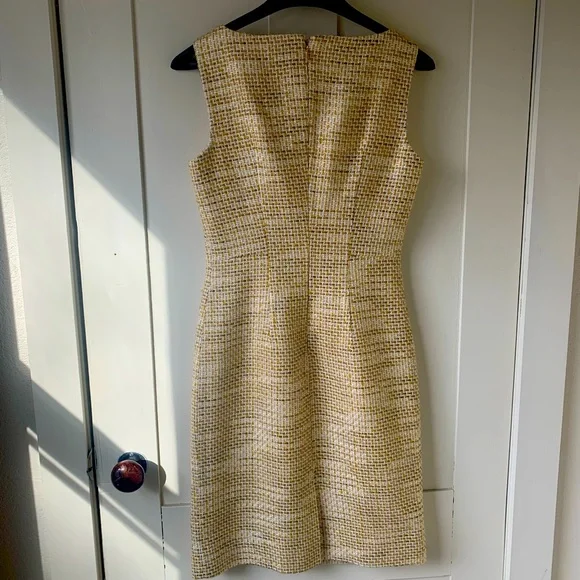 Tory Burch | Dresses | Tory Burch Gold Tweed Dress | Poshmark Tory Burch | Dresses | Tory Burch Gold Tweed Dress | Poshmark